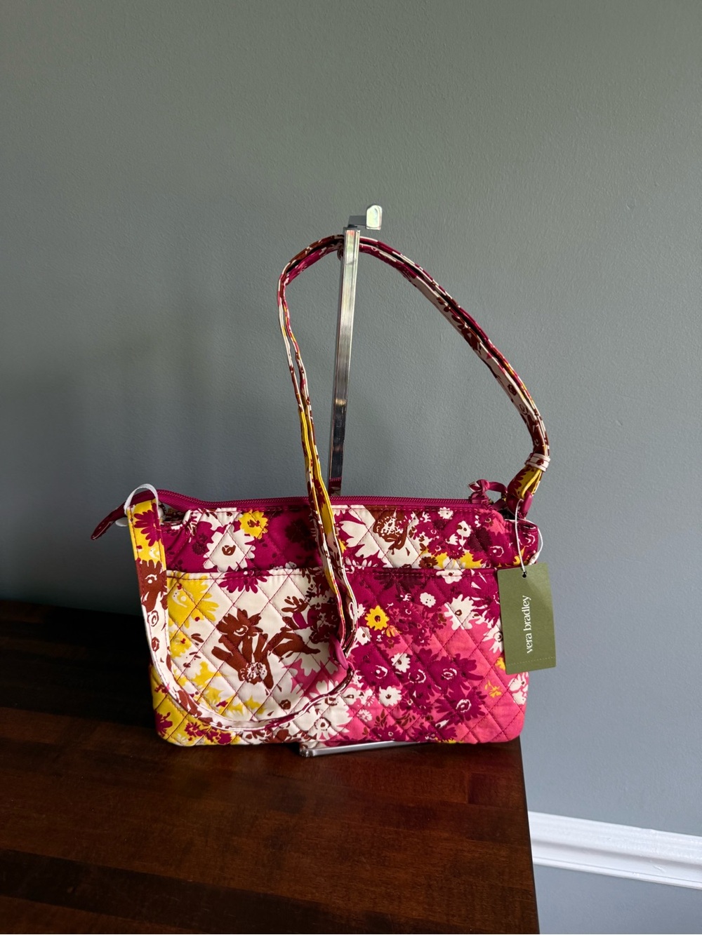VERA BRADLEY Foxbury Crossbody Starstruck Daisies